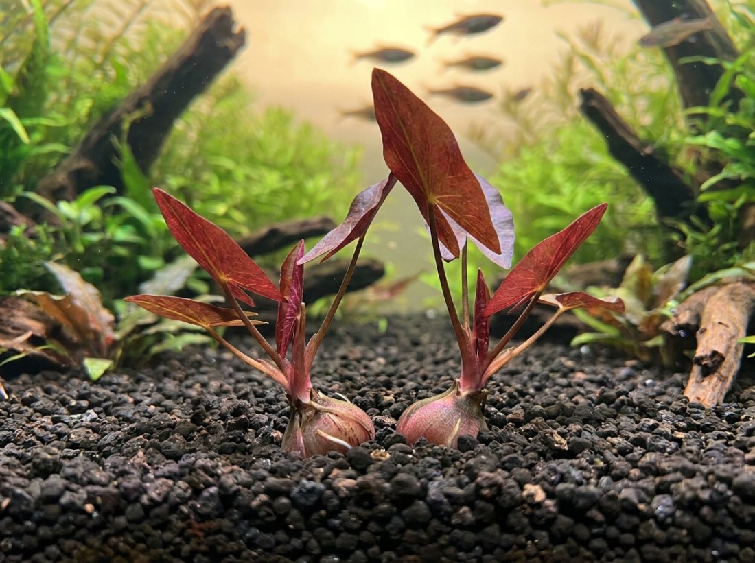 Red Tiger Lotus bulbs ×2, sprouted