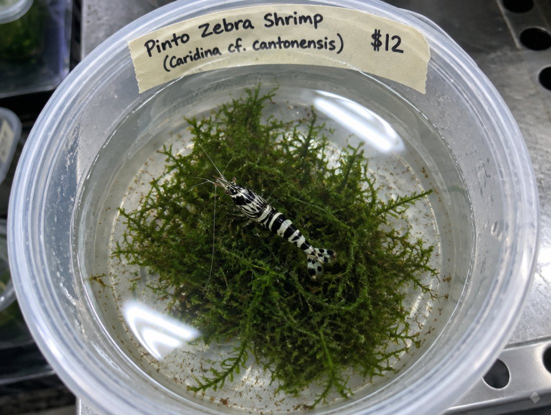 WANTED: Pinto shrimp, zebra or spotted head